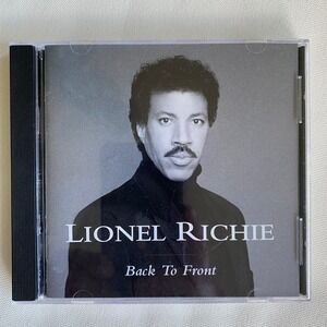 LIONEL RICHIE BACK TO FRONT CD 1992 MOTOWN RECORDS‎ 374636338-2 VG+